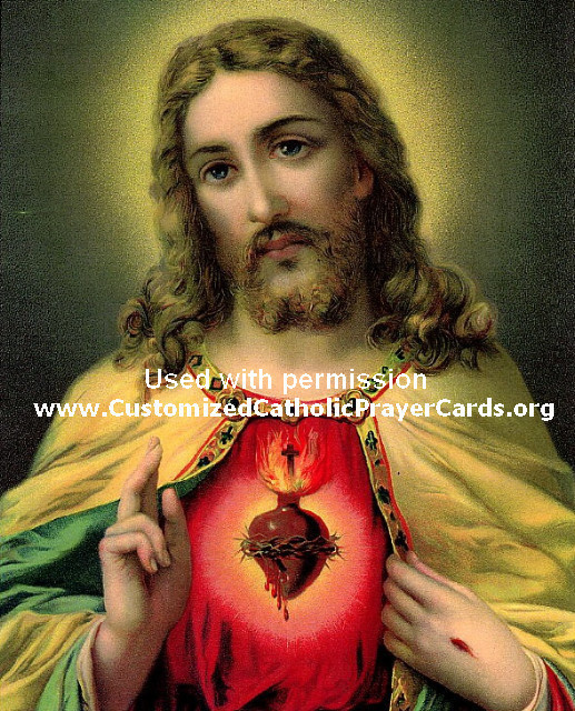 Our Father Prayer Card