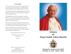 **EXCLUSIVE** Pope St. John Paul II Litany / Novena