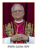 NEW POPE LEO XIV HOLY CARDS - SPANISH PRAYER CARDS